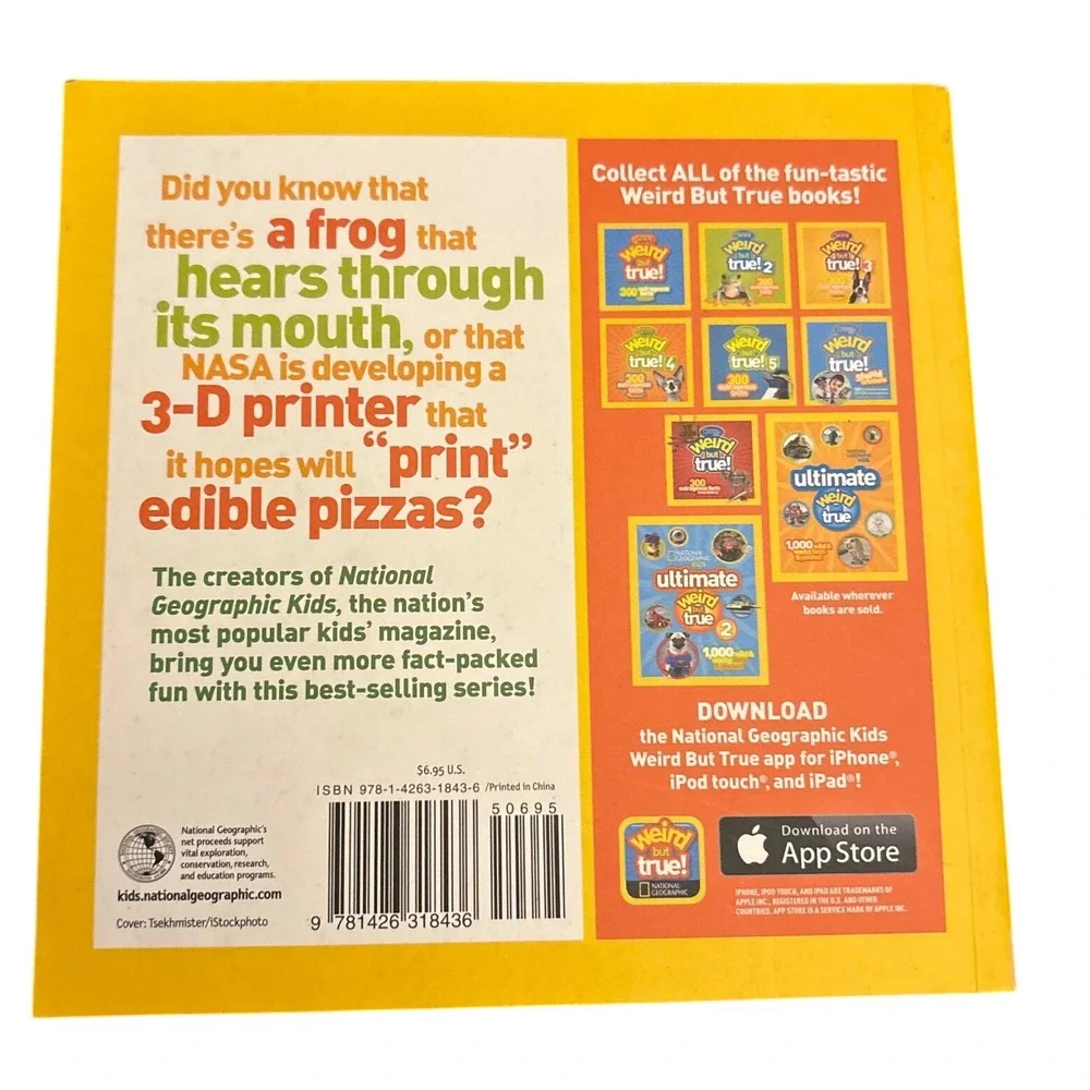 National‎ Geographic Kids Myths Busted 2 and Weird But True 2 Books Science STEM